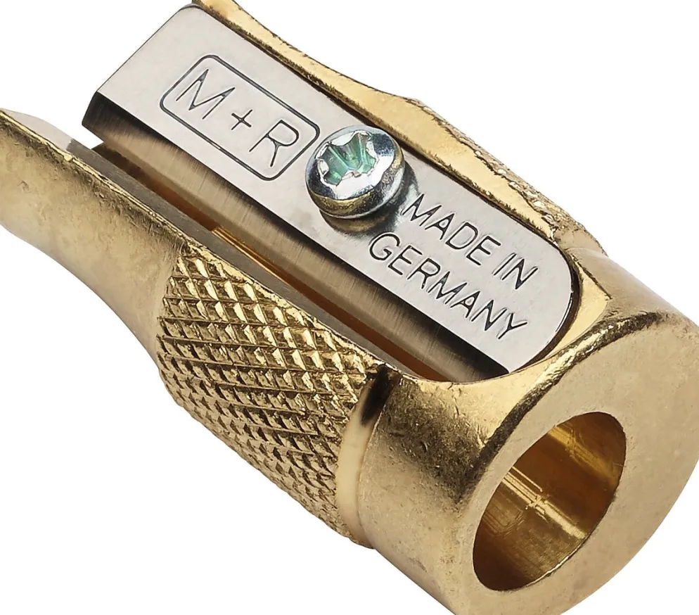 Möbius & Ruppert - Brass Long Pollux Sharpener