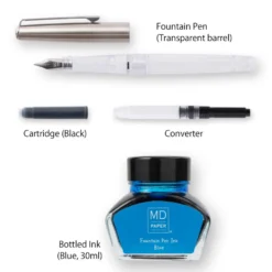 MD Fountain Pen With Bottled Ink Set [Limited Edition]
