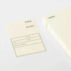 MD Notebook Journal Codex A5 – 1 Day 1 Page (Blank)
