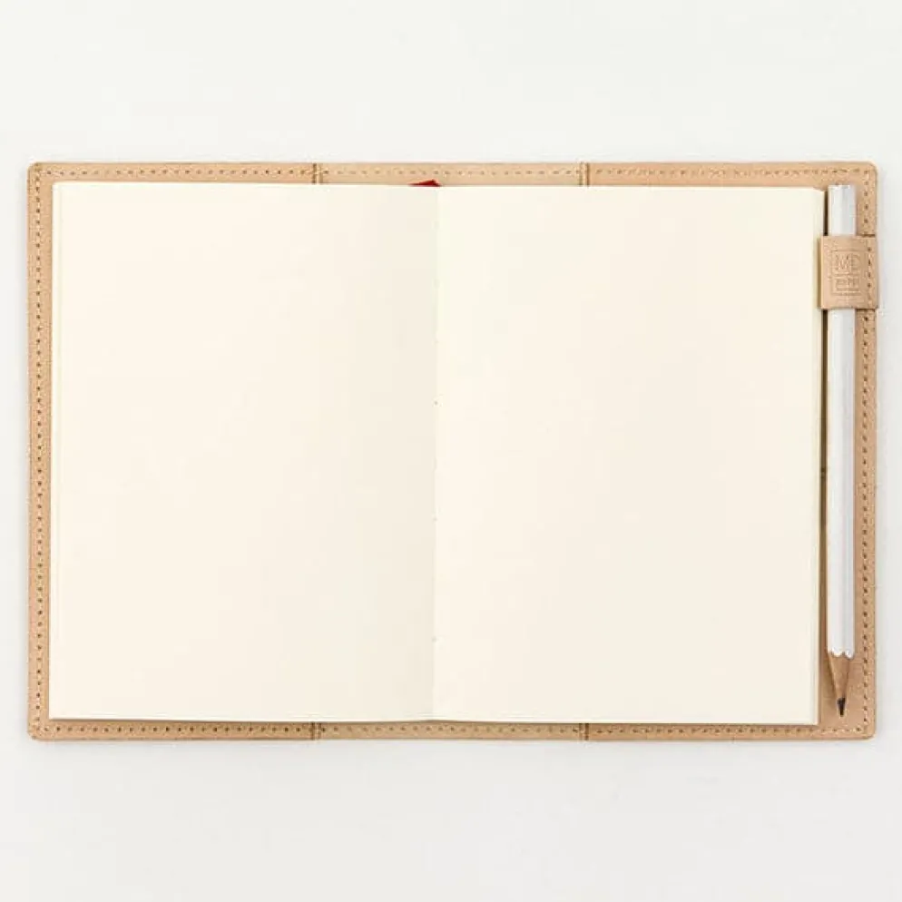 MD Notebook Leather Cover -- A6