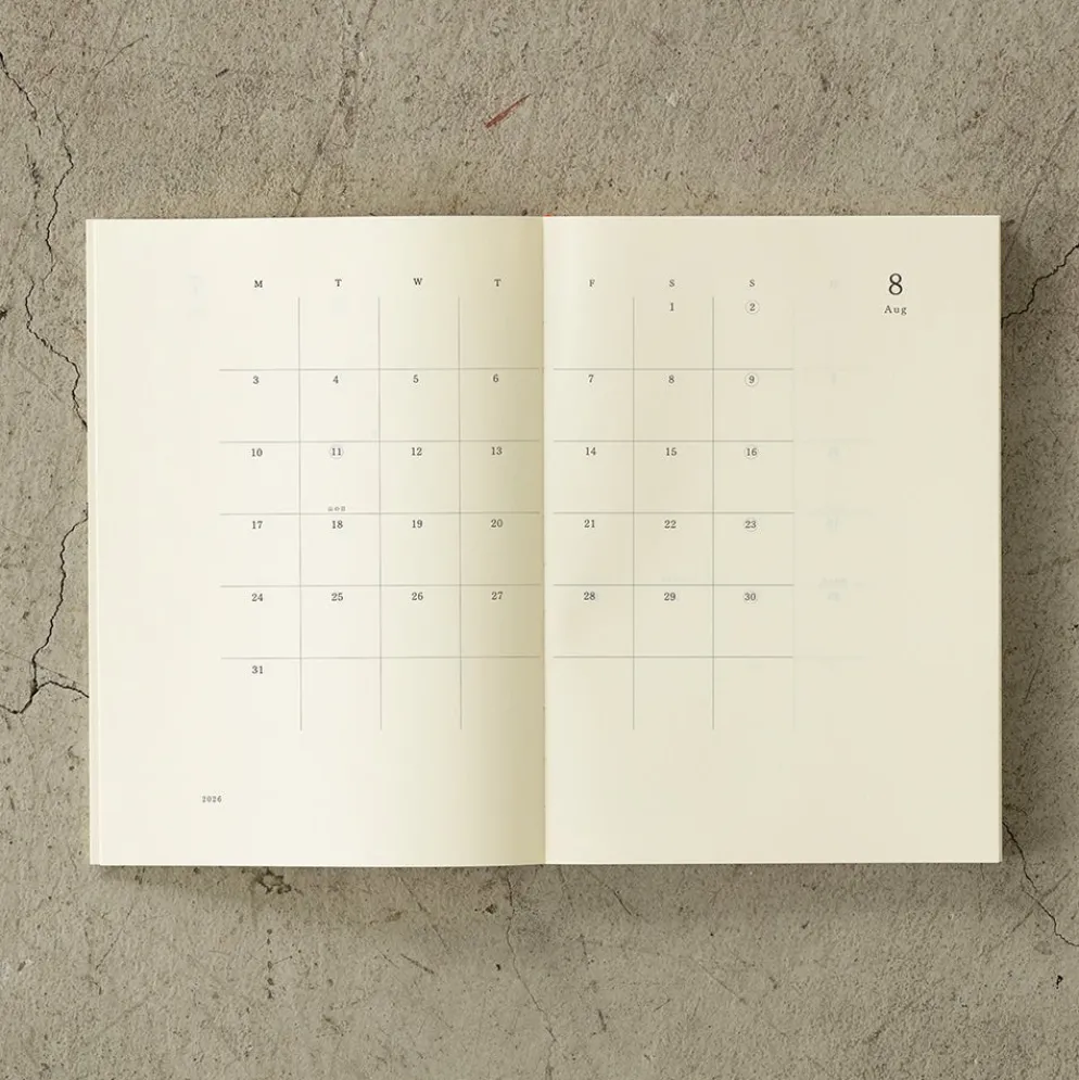 MD Paper Notebook Diary 2026 - A5