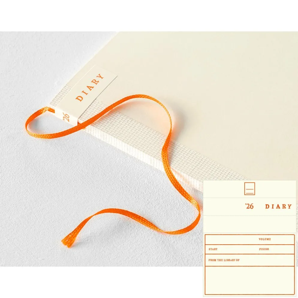 MD Paper Notebook Diary 2026 - A5 Thin
