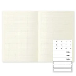 MD Paper Notebook Light 3-pack [Grid A5]
