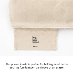 MD Paper Pencase Kurashiki Canvas with Gusset