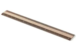 Midori Aluminium Wooden Ruler