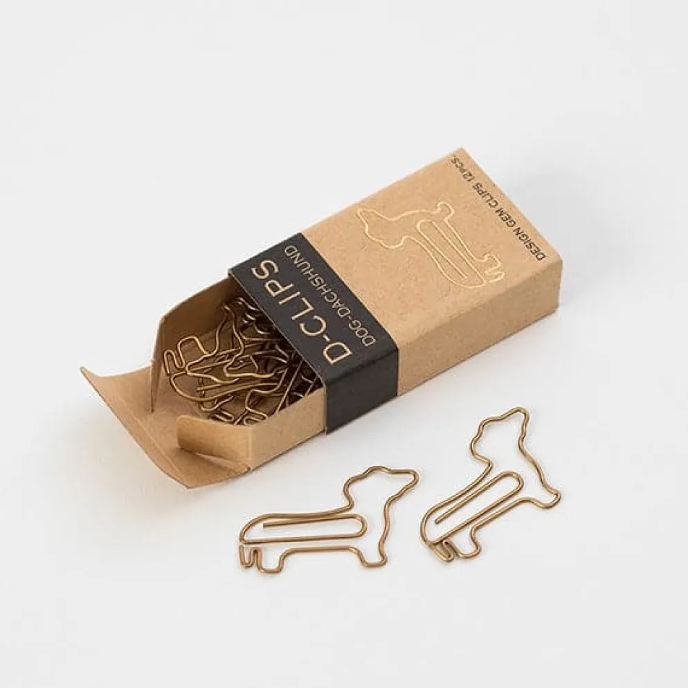 Midori D-Clips Mini -- Dachshund Paperclips