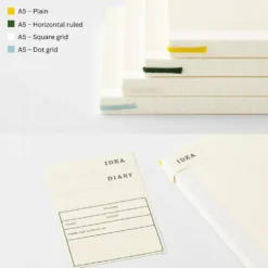 Midori MD Notebook A5 – Grid