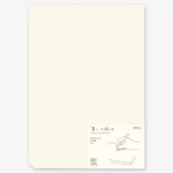Midori MD Paper Desk Notepad A4 - Blank