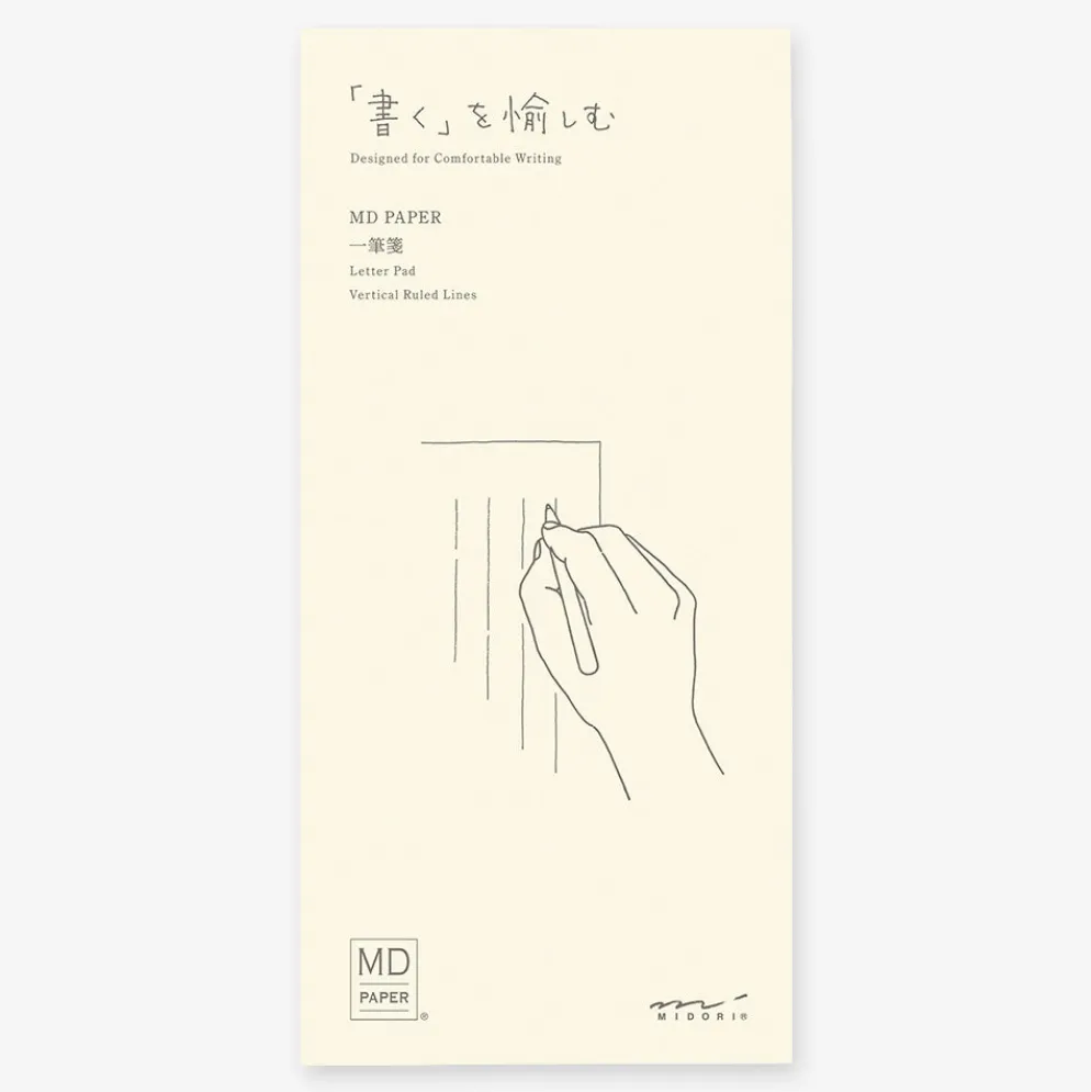 Midori MD Paper One Stroke Note Writing Paper
