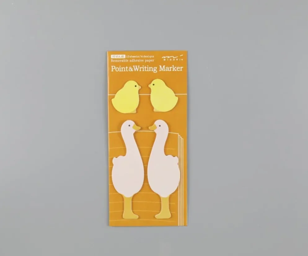 Midori Point & Writing Marker Set -- Duck