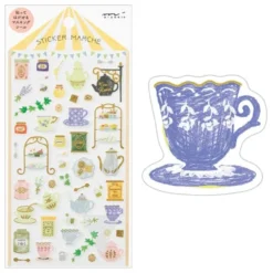 Midori Sticker 2372 Marché Tea