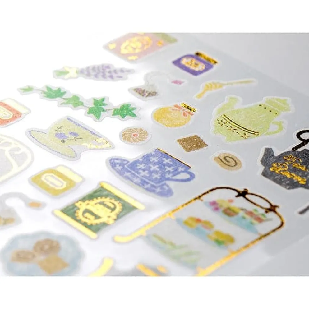 Midori Sticker 2372 Marché Tea