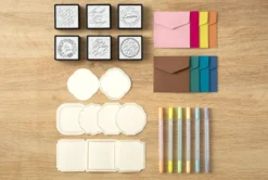 Midori 70th Anniversary Limited Edition Paintable Stamp Kits