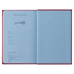 Midori 10 Year Diary - Dark Red