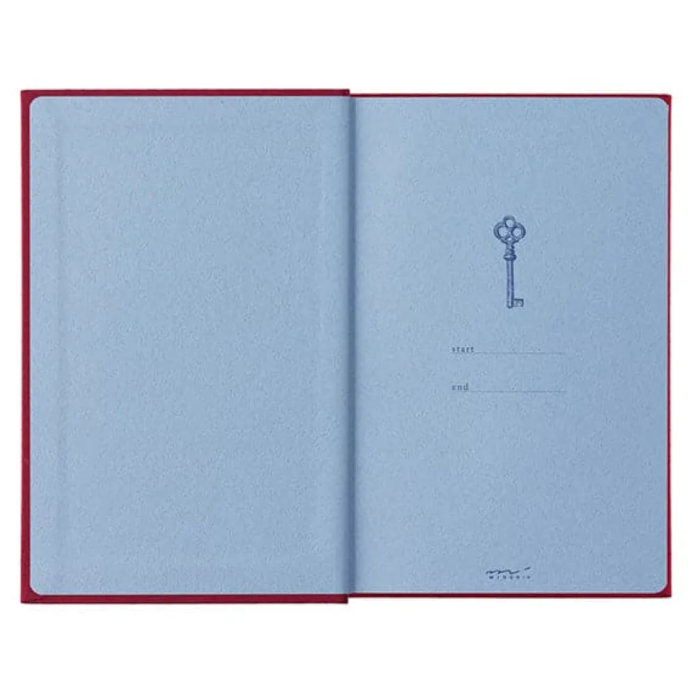 Midori 10 Year Diary - Dark Red