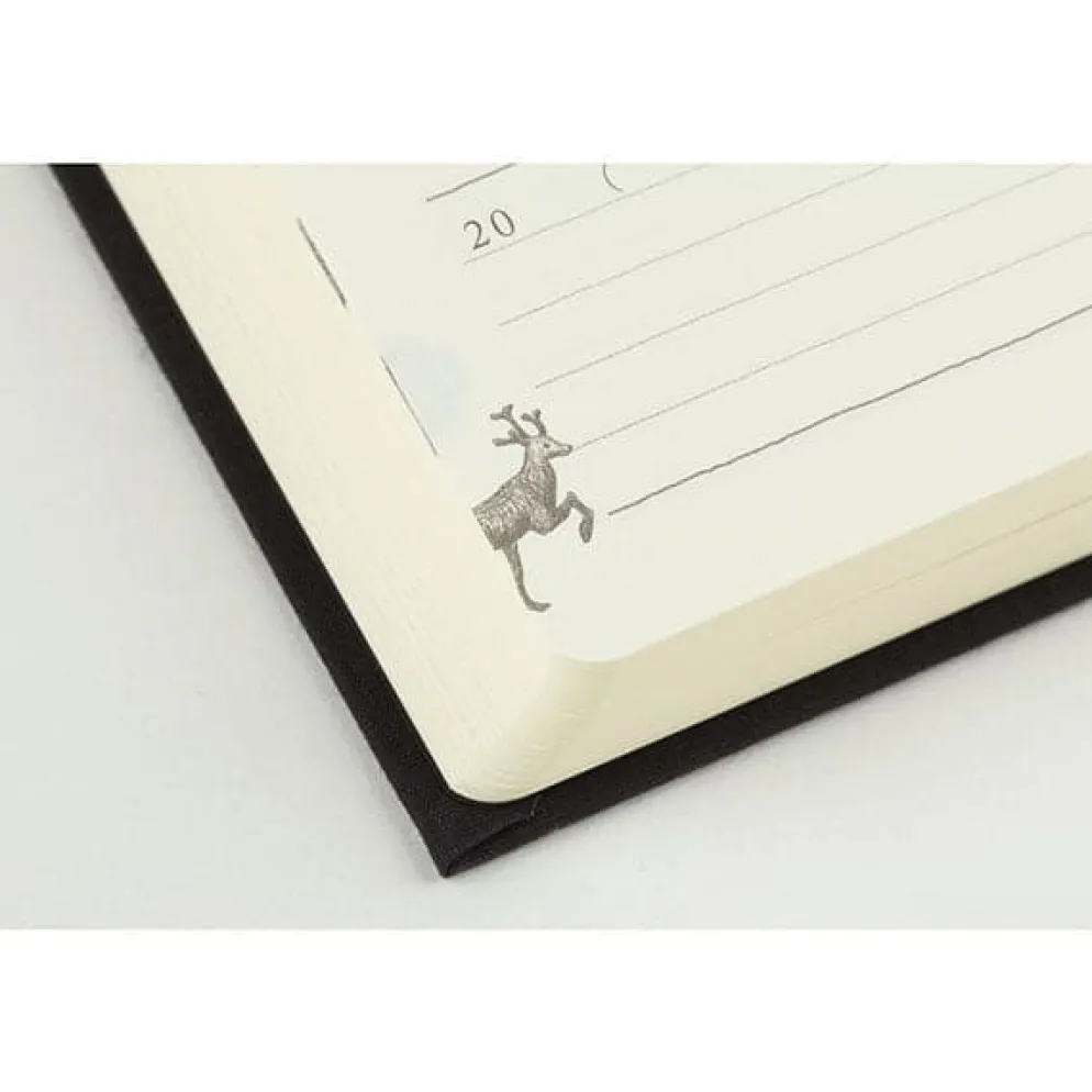Midori 5 Year Diary - Gate Black