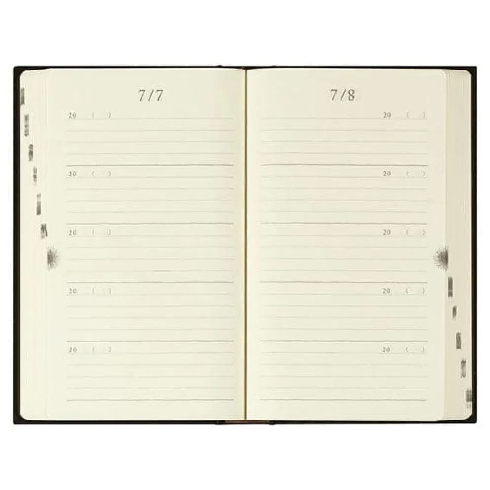 Midori 5 Year Diary - Gate Black