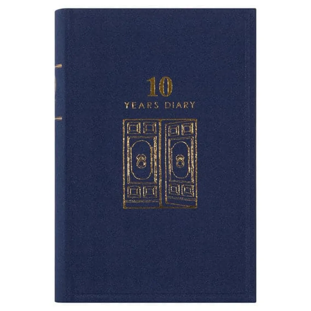 Midori 10 Year Diary - Navy