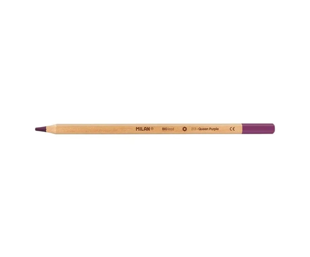 Milan -- Metal Box 36 Big Lead Coloured Pencils