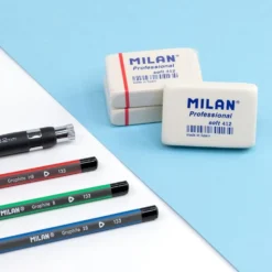 MILAN 412 Professional Soft Erasers - Box of 12