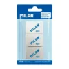 MILAN 420 Synthetic Erasers – Soft Square Rubber (Set of 3)