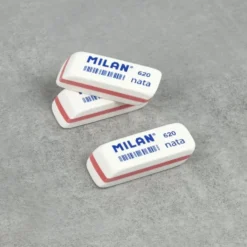 Milan 2 x Bevelled nata® Erasers 620