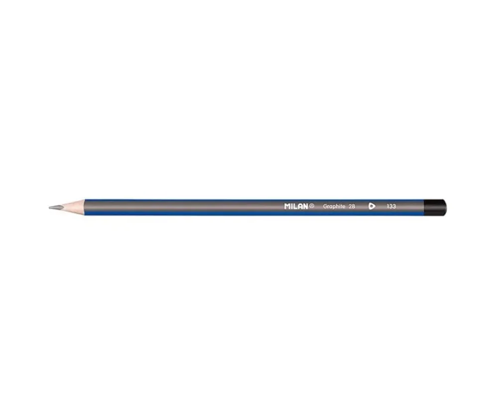 Milan 2B Graphite Triangular Pencils (12 Pencils)