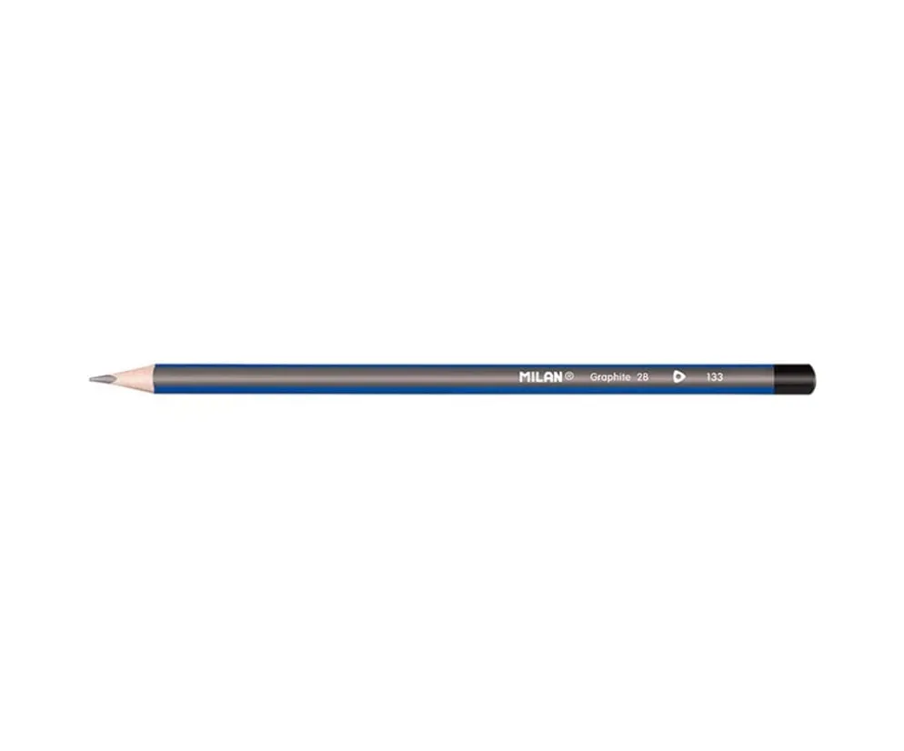 Milan 2B Graphite Triangular Pencils (12 Pencils)