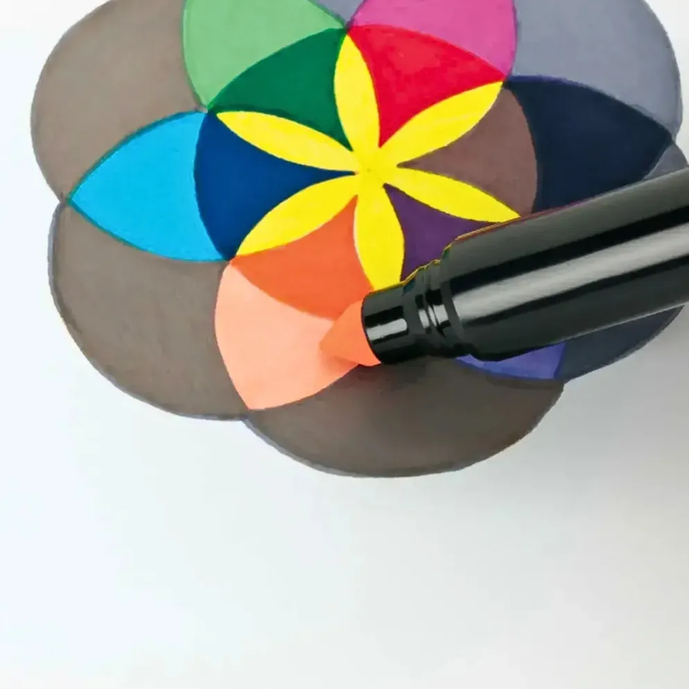 Milan Water-Based Bicolor Fibrepens (Pack of 10)