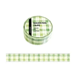 Mind Wave Check Pattern Masking Tape