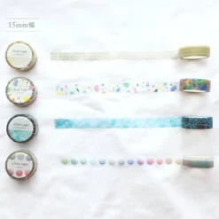 Mind Wave Clear Tape 15mm - Terrazzo