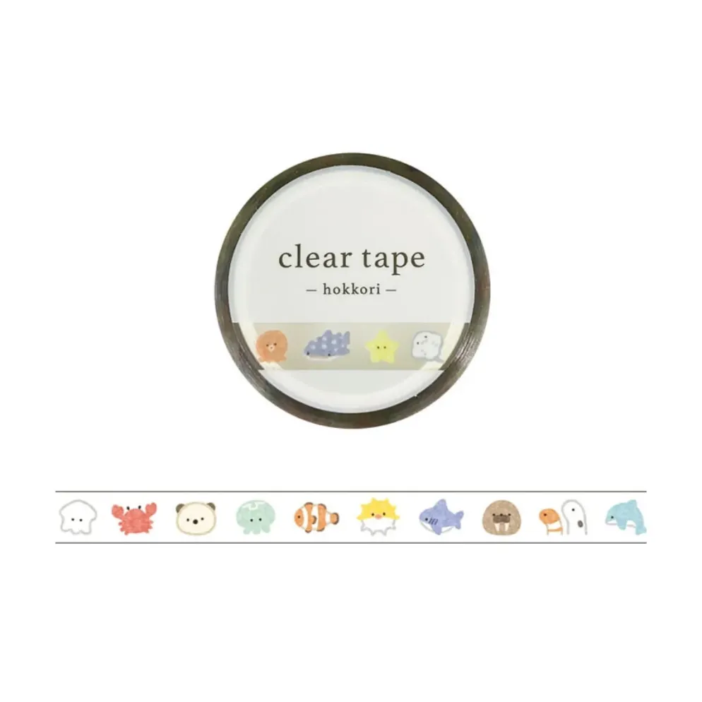 Mind Wave Decorative Clear Tape – 7mm