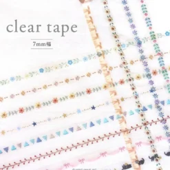 Mind Wave Decorative Clear Tape – 7mm