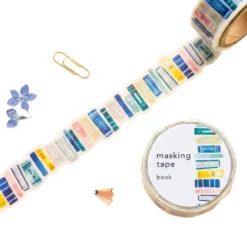 Mind Wave Die Cut Masking Tape – Book