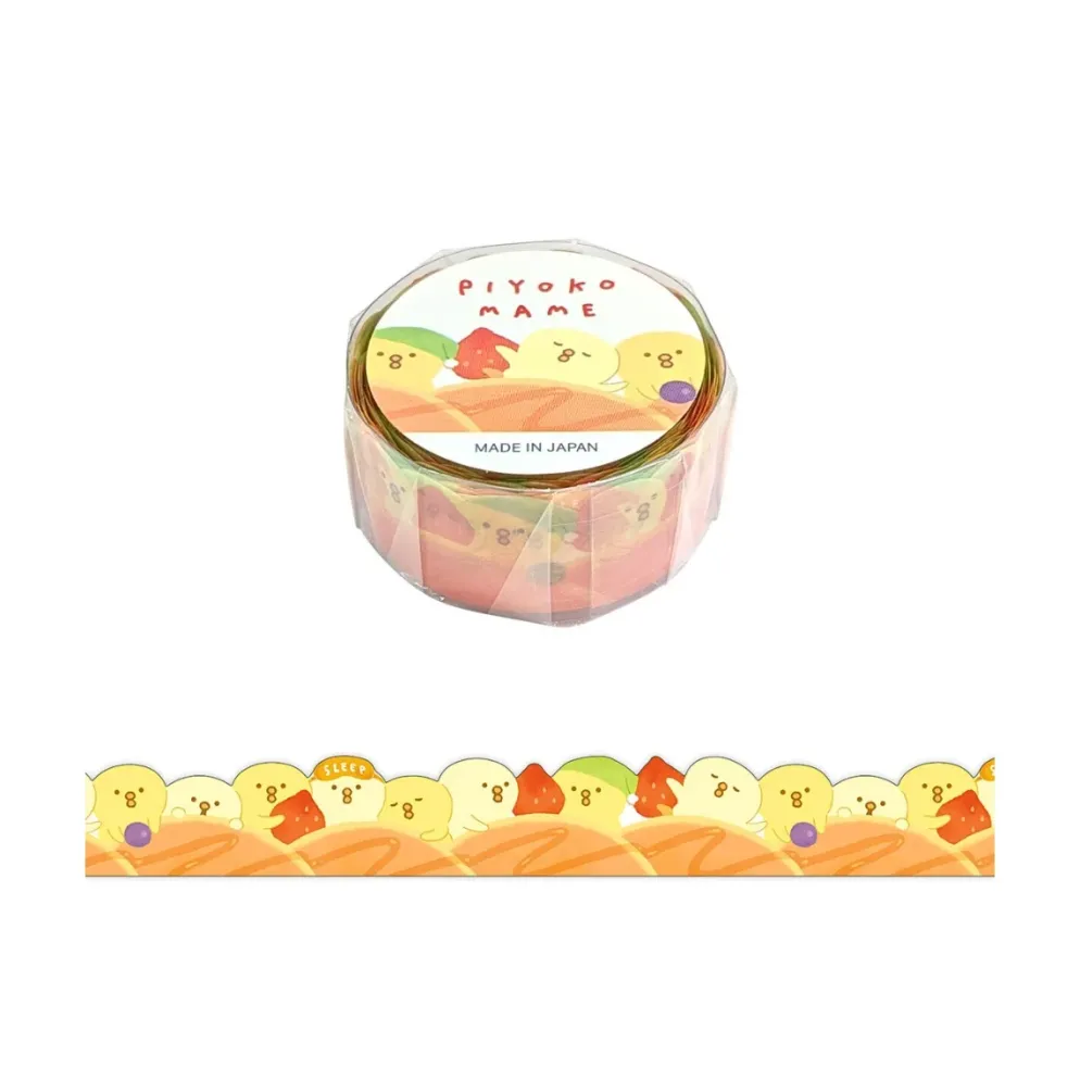 Mind Wave Piyoko Mame Die-Cut Masking Tape