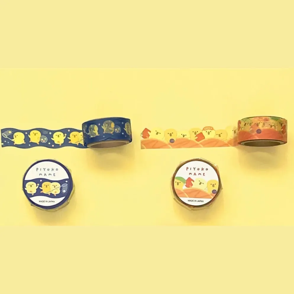 Mind Wave Piyoko Mame Die-Cut Masking Tape