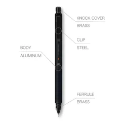 Mitsubishi Uni Kuru Toga Metal Mechanical Pencil 0.5mm – Sunrise Orange Limited Edition