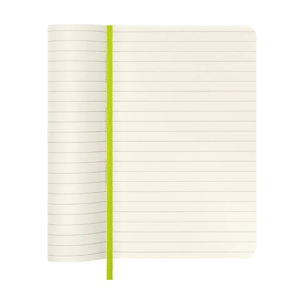 Moleskine Classic Notebook Soft Cover, A6 Pocket Size - Lemon Green