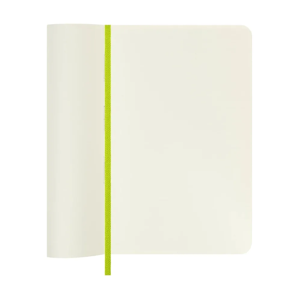 Moleskine Classic Notebook Soft Cover, A6 Pocket Size - Lemon Green