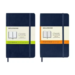 Moleskine Classic Notebook Soft Cover, A6 Pocket Size - Sapphire Blue