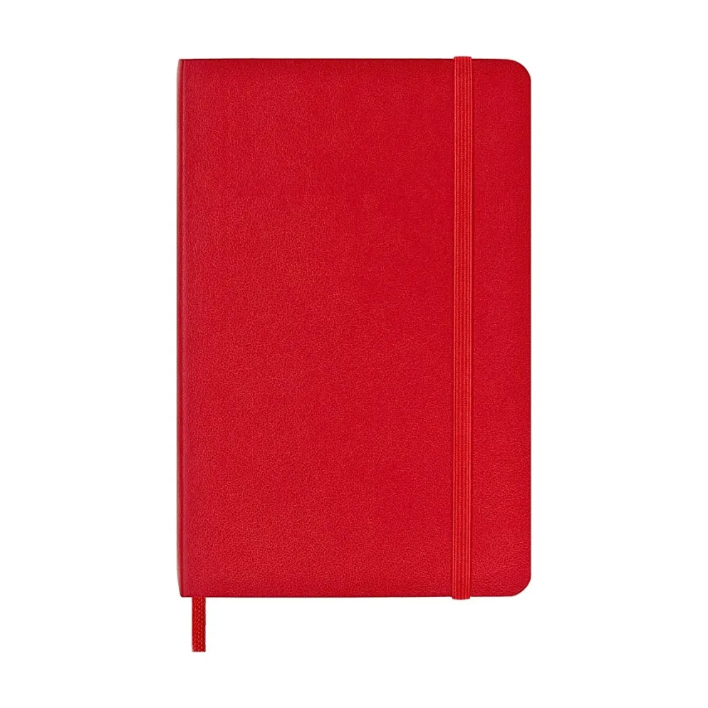 Moleskine Classic Notebook Soft Cover, A6 Pocket Size - Scarlet Red