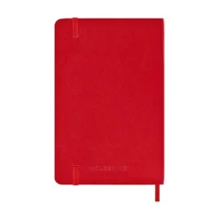 Moleskine Classic Notebook Soft Cover, A6 Pocket Size - Scarlet Red