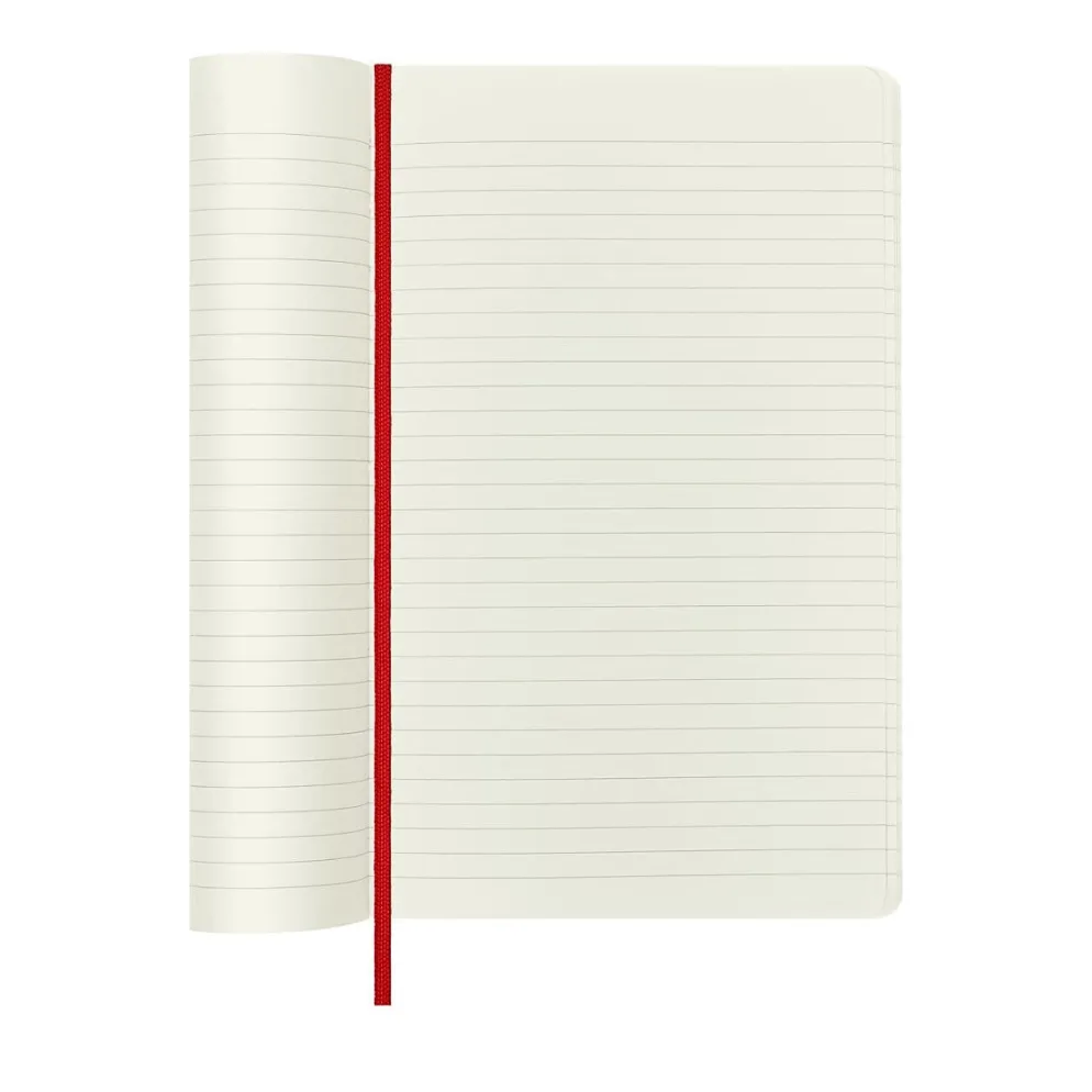 Moleskine Classic Notebook Soft Cover, A5 Large - Red