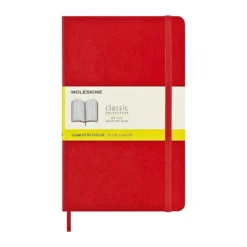 Moleskine Classic Notebook Soft Cover, A5 Large - Red