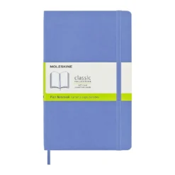 Moleskine Classic Notebook Soft Cover, A5 Large - Hydrangea Blue