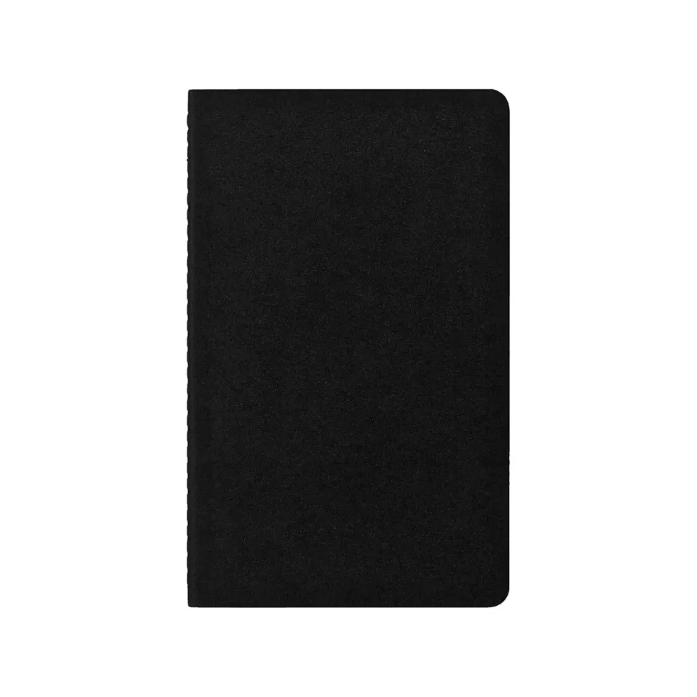 Moleskine Large Black Cahier – Dotted (Set of 3)