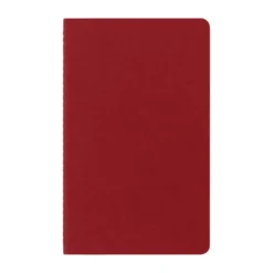 Moleskine Plain Red Cahier 13cm x 21cm [pack pf 3]