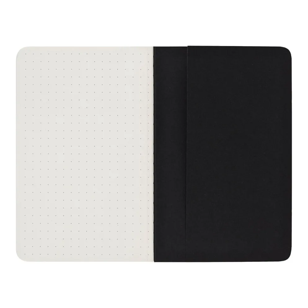 Moleskine Pocket Black Cahiers - Dotted (Set of 3)