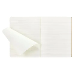Moleskine Ruled Kraft Cahier 19cm x 25cm [pack of 3]