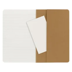 Moleskine Ruled Kraft Cahier 13cm x 21cm [pack of 3]